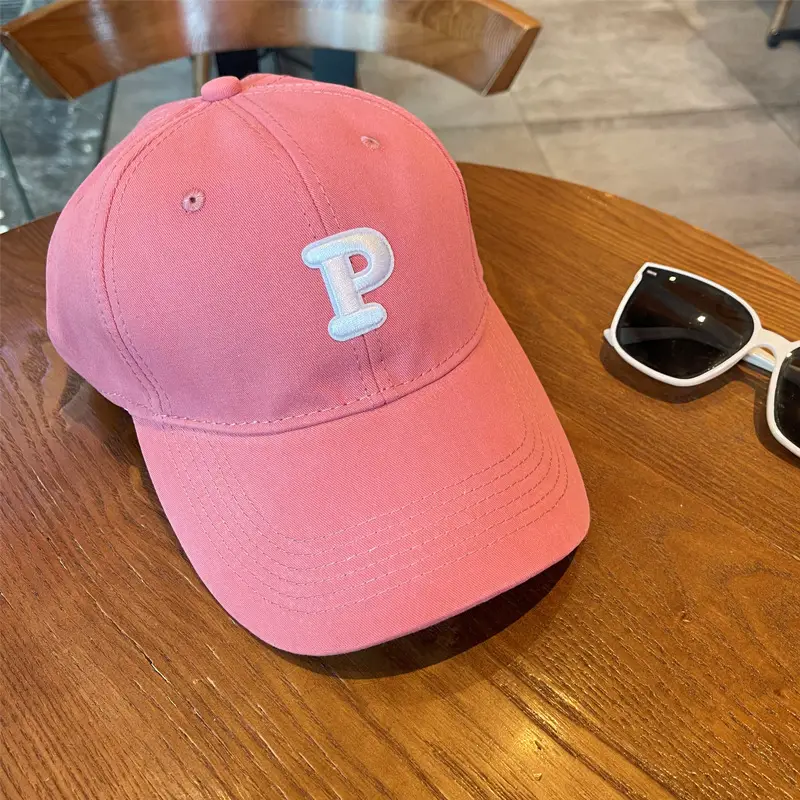 Women P-Logo Baseball Cap Cream - Image 8