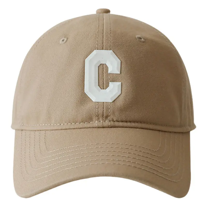 Purple Big Head Baseball Cap with C Logo