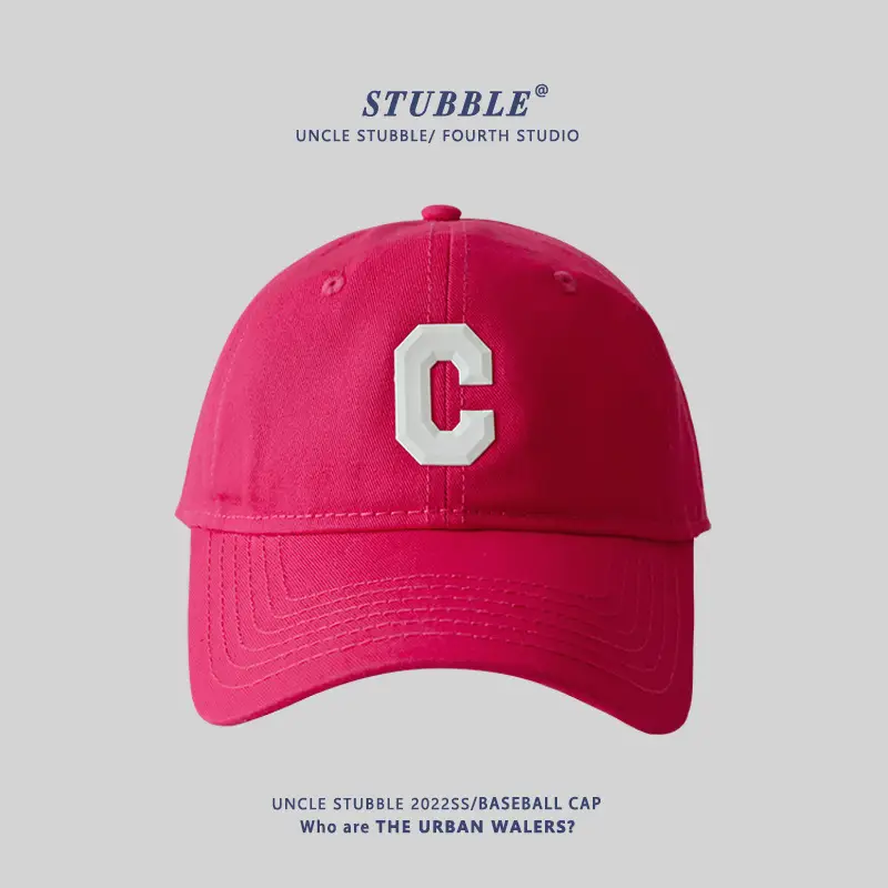 Purple Big Head Baseball Cap with C Logo - Image 8