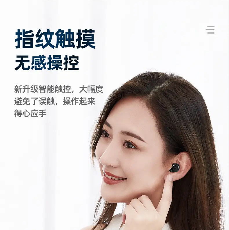 Pink Bluetooth Earbuds with Charging Case — feature 6