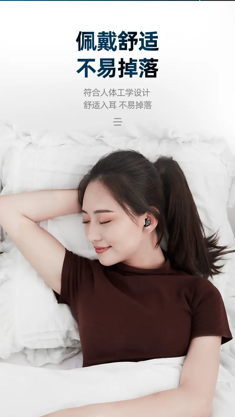Pink Bluetooth Earbuds with Charging Case — feature 8