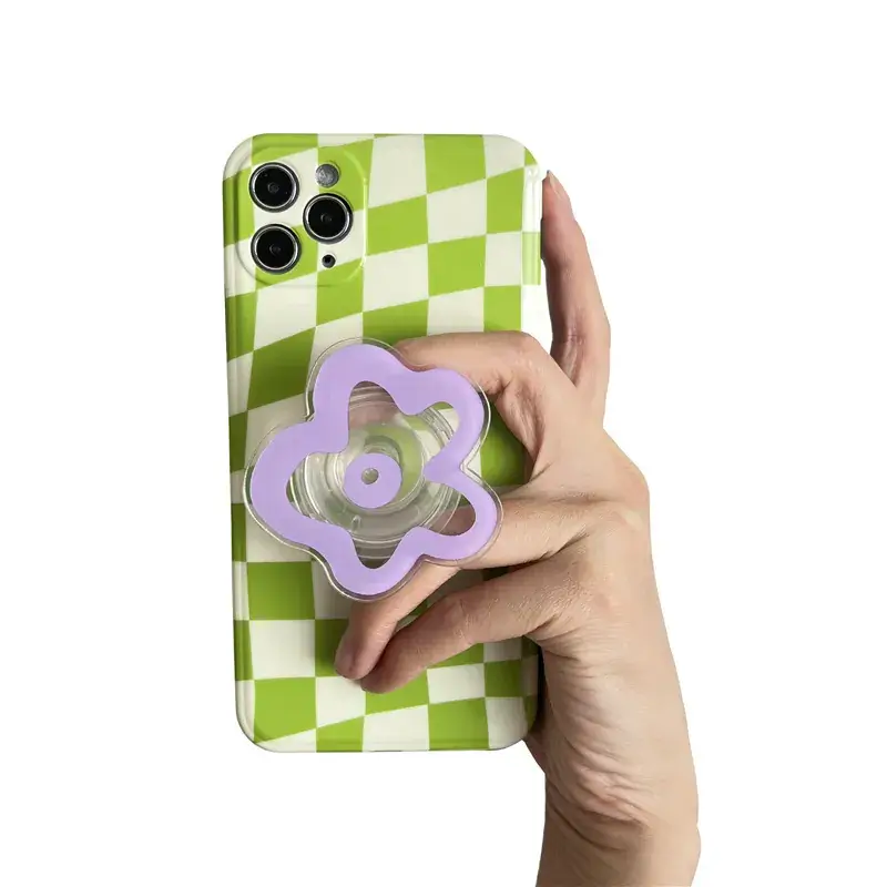 Blue Flower Decorative Bracket for Mobile Phone Ring - Image 13