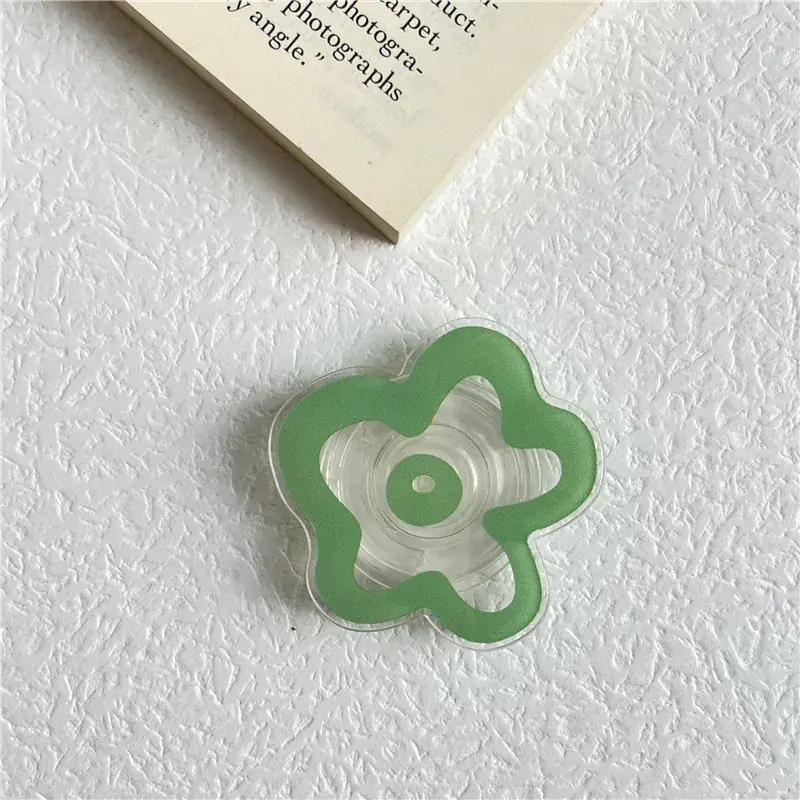 Blue Flower Decorative Bracket for Mobile Phone Ring - Image 7