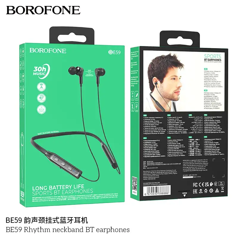 Wireless Neckband Running Headset for Men Women - Image 3