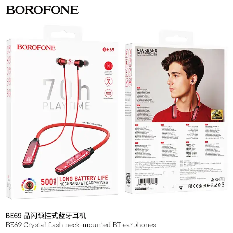 Wireless Neckband Running Headset for Men Women - Image 9