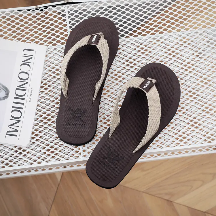 Korean Strap Sandals Black Summer Indoor Outdoor