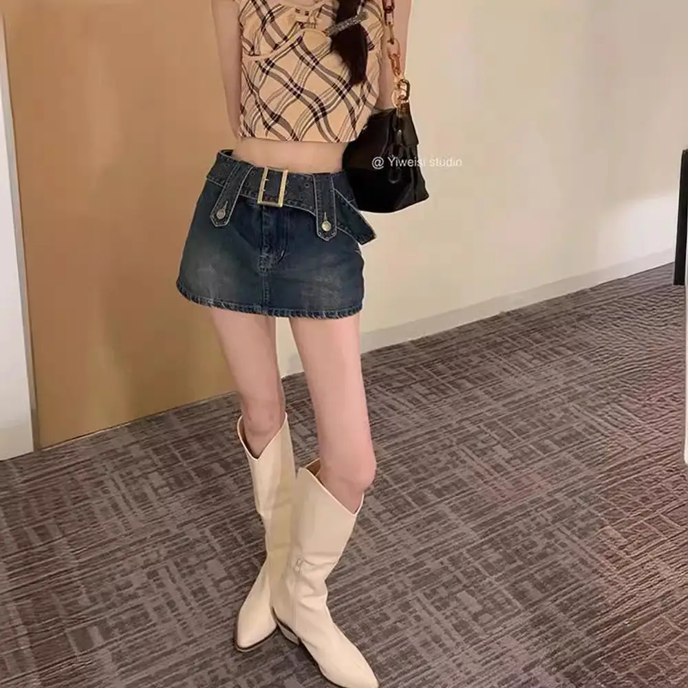 Denim High-Waisted Shorts for Women 2026 - Image 6