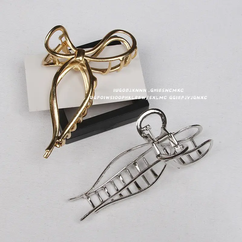 Elegant Metal Hair Clips for Women & Men - Image 4