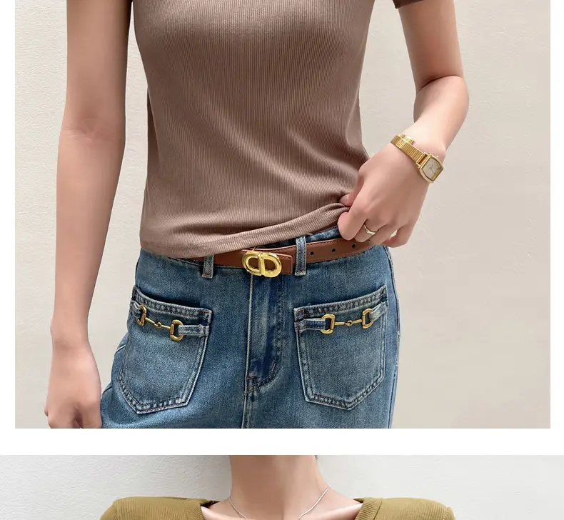 Women Short Sleeve T-Shirt Solid Color Slim Fit Ribbed Cotton — feature 29
