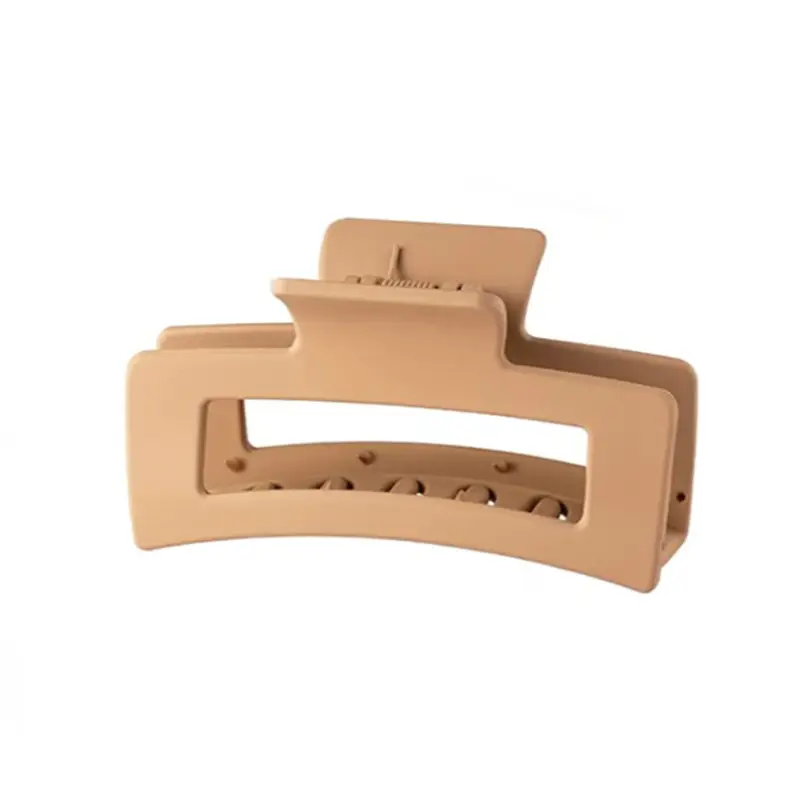 Women's Frosted Hair Claw Clip Back Pony Tail