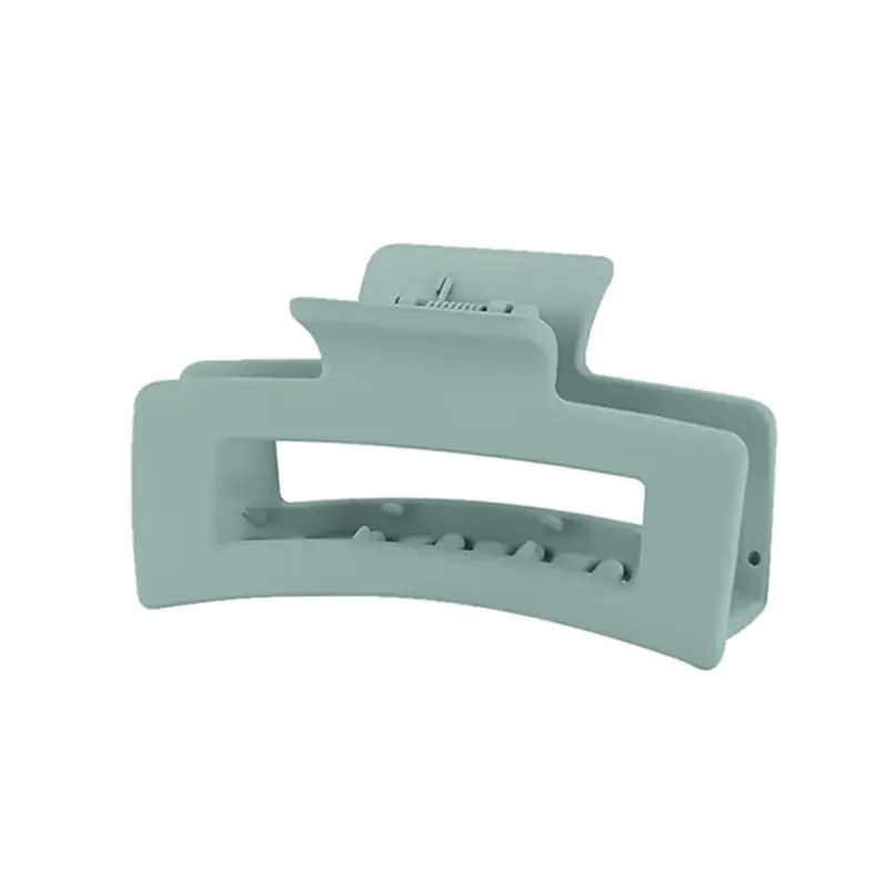 Women's Frosted Hair Claw Clip Back Pony Tail
