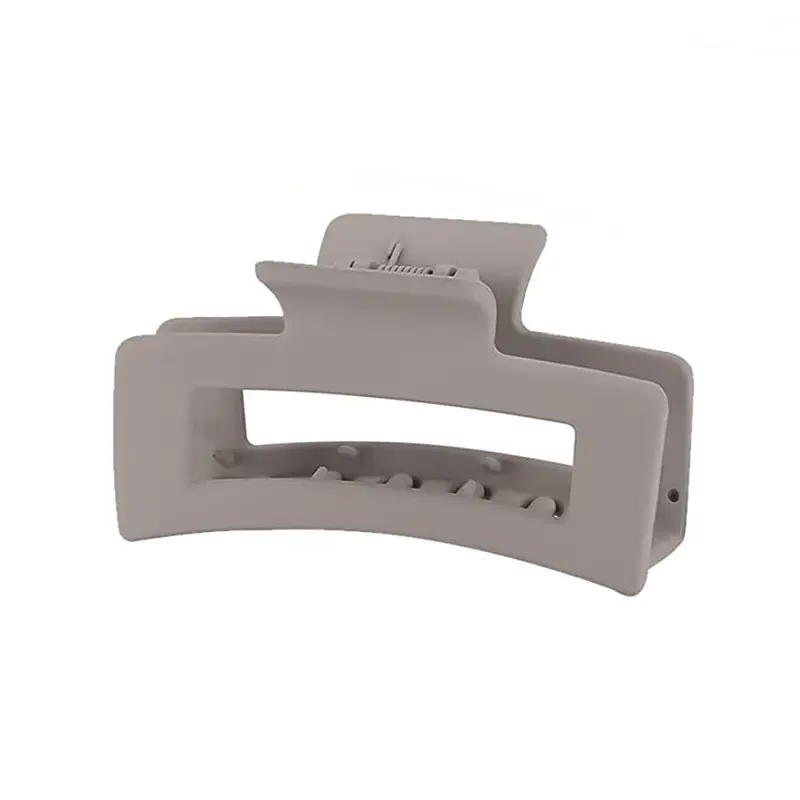 Women's Frosted Hair Claw Clip Back Pony Tail