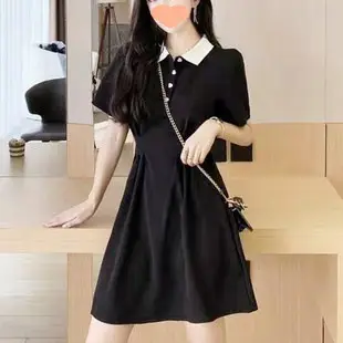 Women's White Chiffon Floral Waist Slimming Dress — feature 75