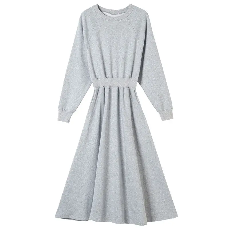 Large Size A-Line Dress Women Korean Japanese Style - Image 13