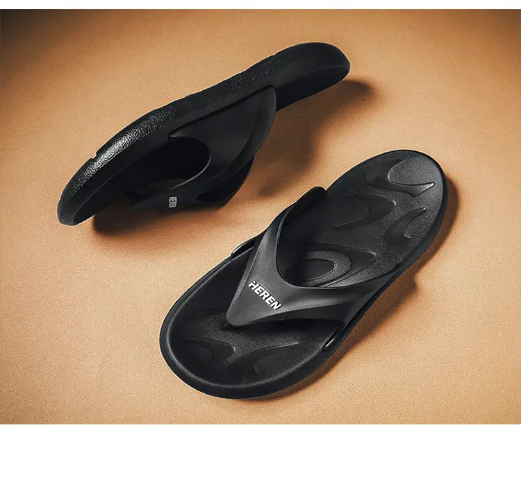 2025 Men's White Flip-Flops Large Summer Slippers — feature 10