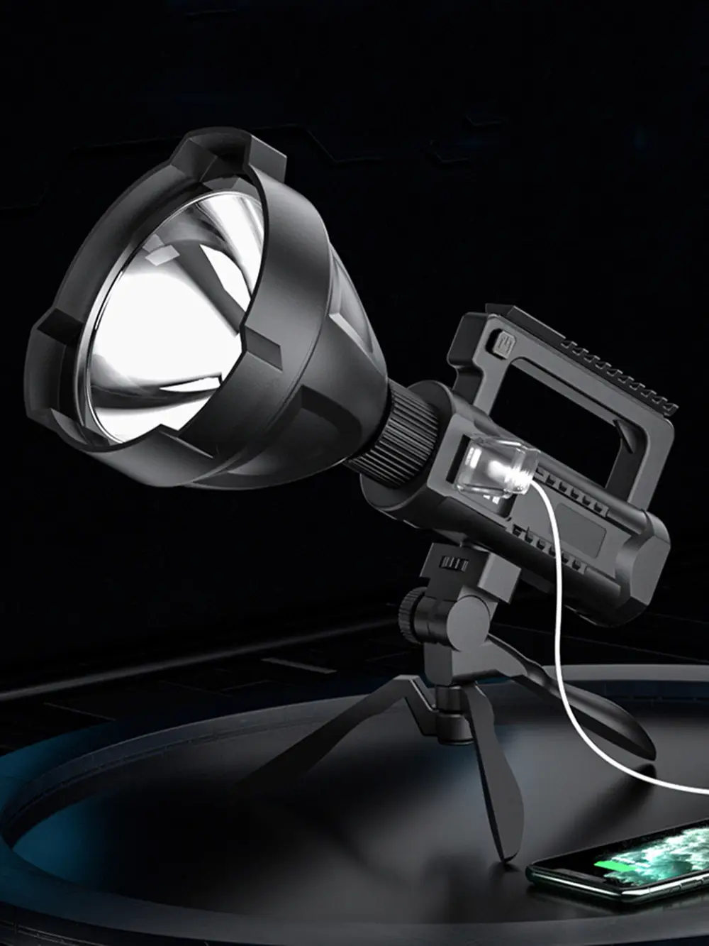 Ultra Bright Satchel LED Headlamp with Keychain β feature 4