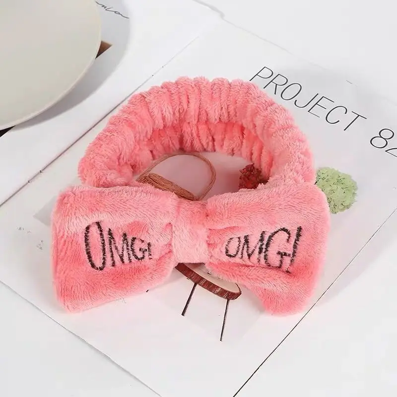 Embroidered Bear Hair Band with Soft Fleece - Image 7