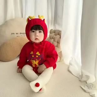 2025 Korean Style Bear Print Baby Jumpsuit Suit — feature 6
