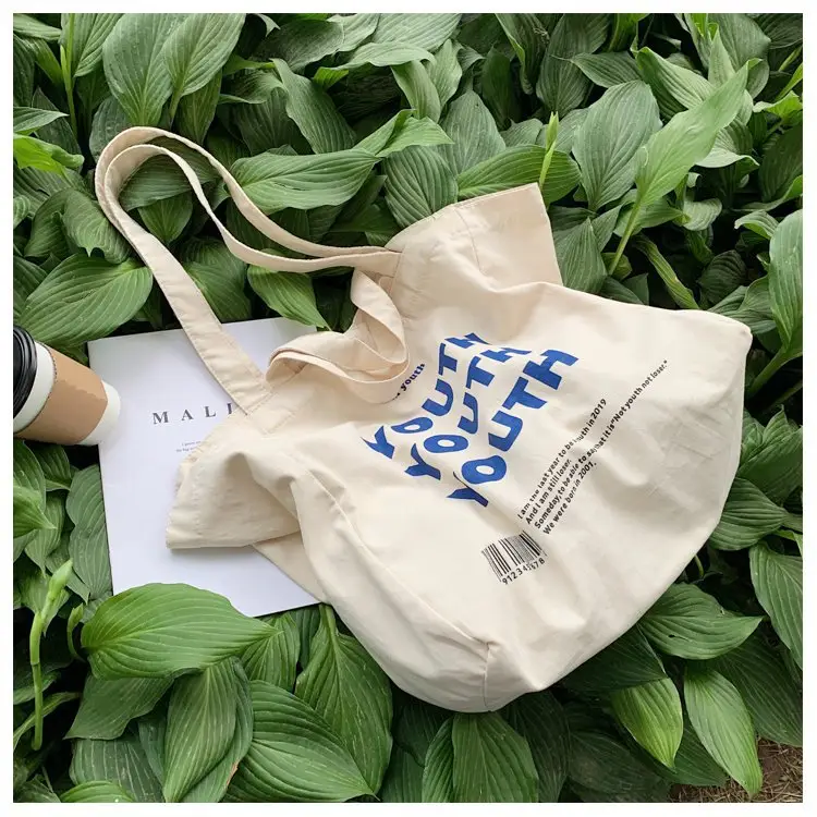 Women Canvas Tote Bag Youth Print Large Capacity — feature 21