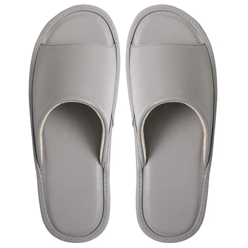 Women Brown Flat Sandals Pu Leather Summer - Image 9