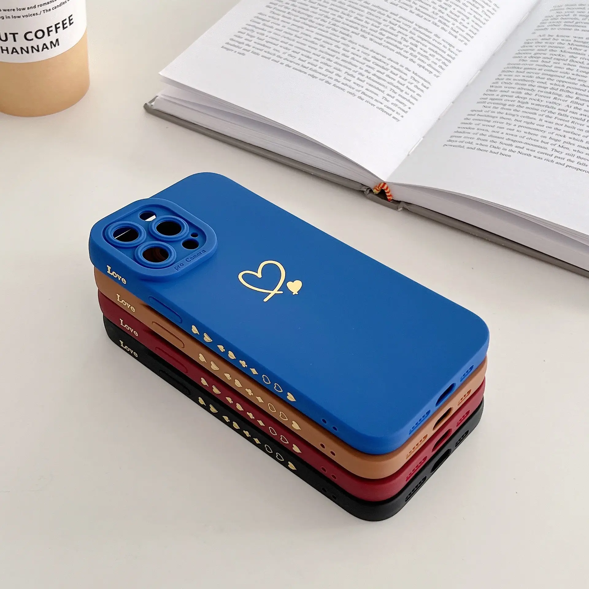 Pink iPhone 11/XR Protective Case with Heart Design - Image 12