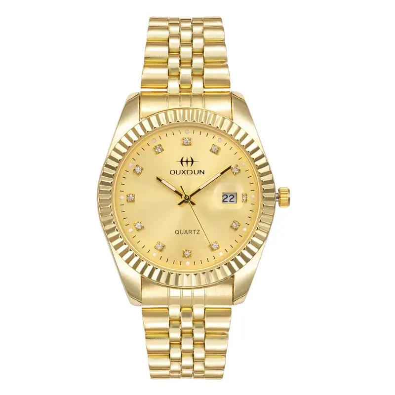 Golden Cross Bracelet Watch for Women & Men - Image 7