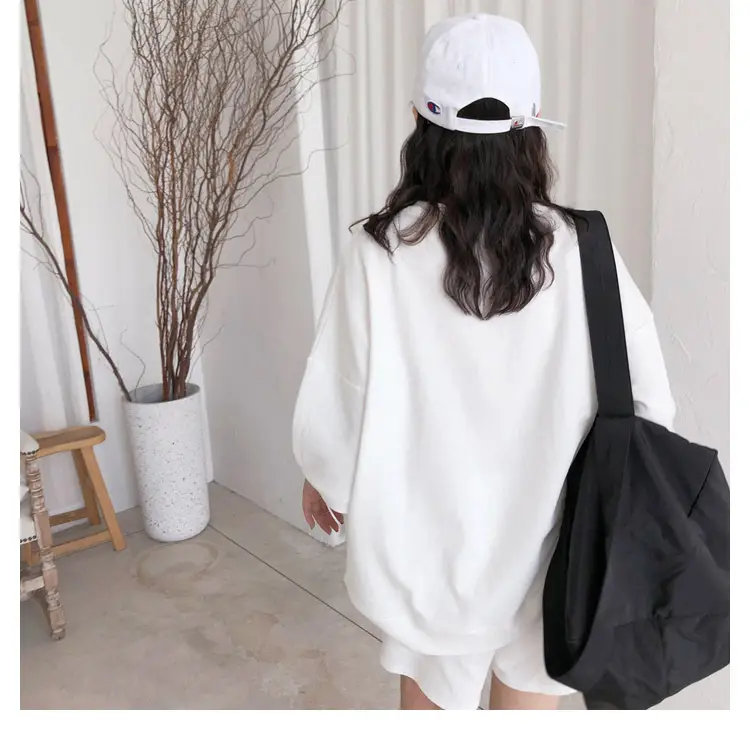 Women Loose Gray Shorts Set 2024 Trend — feature 5