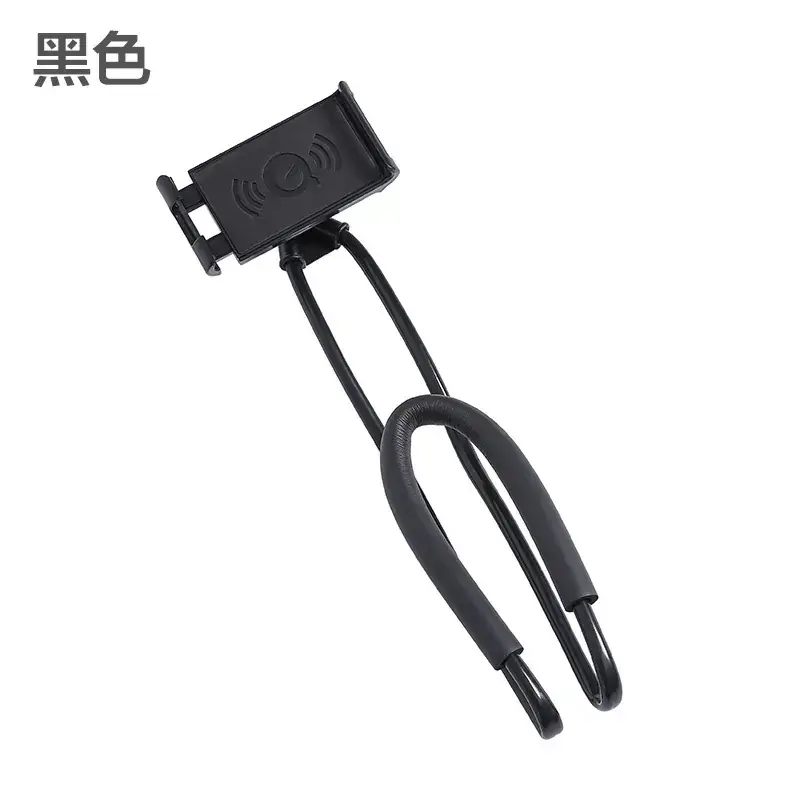 Pink Wireless Neck Phone Holder with Voice Recorder - Image 2