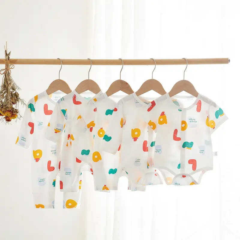 Baby Baby Jumpsuit Summer Newborn Baby Climbing - Image 4