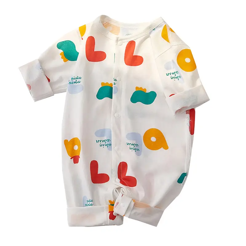 Baby Baby Jumpsuit Summer Newborn Baby Climbing - Image 7