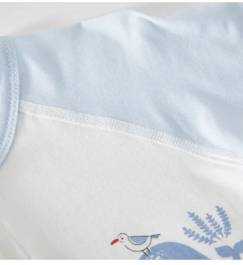 Baby Baby Jumpsuit White Pink Blue Airline Style — feature 22