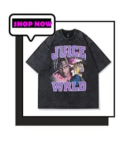 Men Retro Printed Short Sleeve T-Shirt Black — feature 6