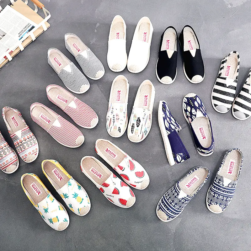 26Th Spring New Collection Old Beijing Cloth Shoes for Women, Versatile Canvas Shoes, Comfortable Soft Sole, Non-Slip, Floral Decoration - Image 26