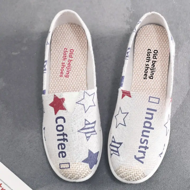 26Th Spring New Collection Old Beijing Cloth Shoes for Women, Versatile Canvas Shoes, Comfortable Soft Sole, Non-Slip, Floral Decoration - Image 16