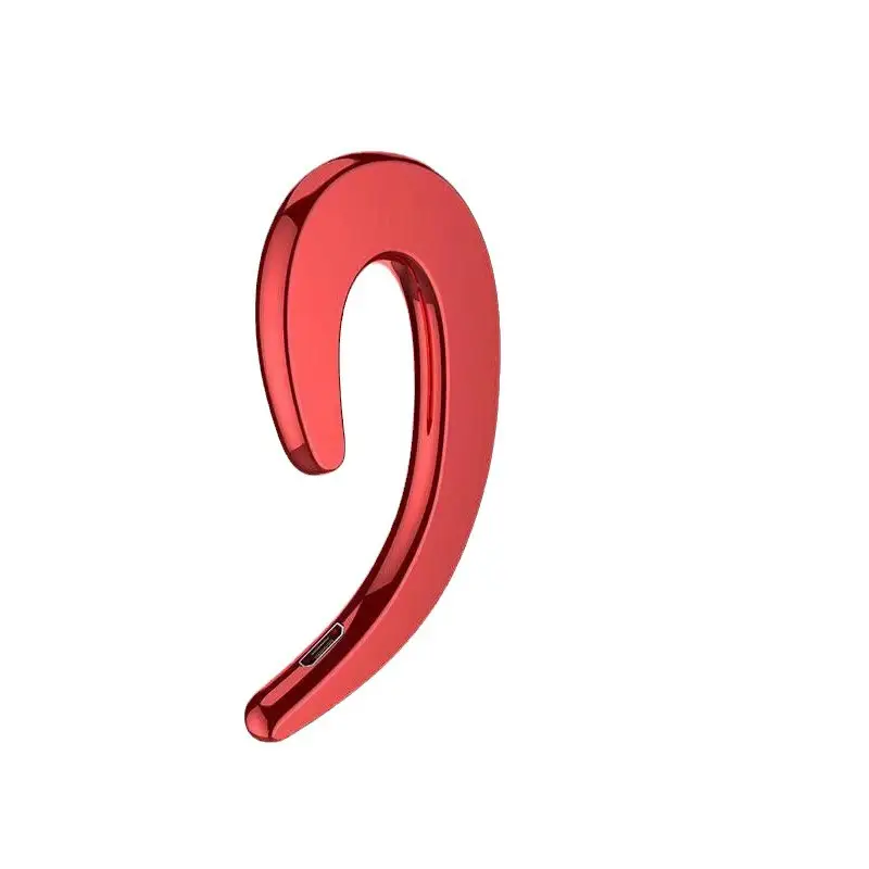Black Ear Hook Wireless Bluetooth Headphones with Remote Control - Image 9