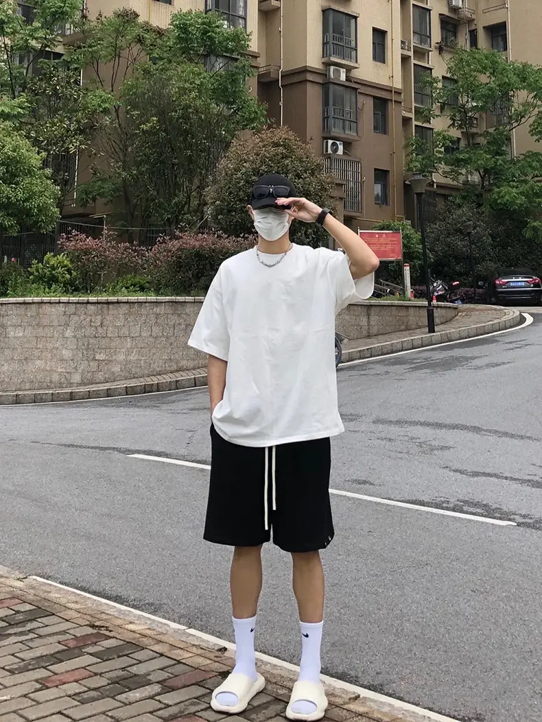 Men Black Cotton T-Shirt XS-2XL Custom Made — feature 22
