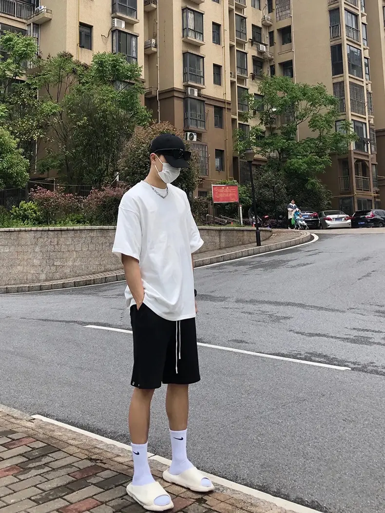 Men Black Cotton T-Shirt XS-2XL Custom Made — feature 24