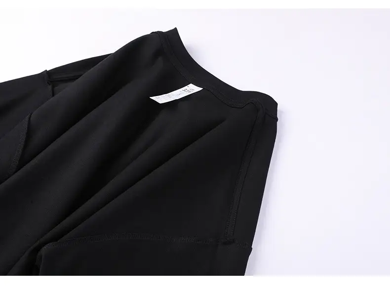 Men Black Cotton T-Shirt XS-2XL Custom Made — feature 30