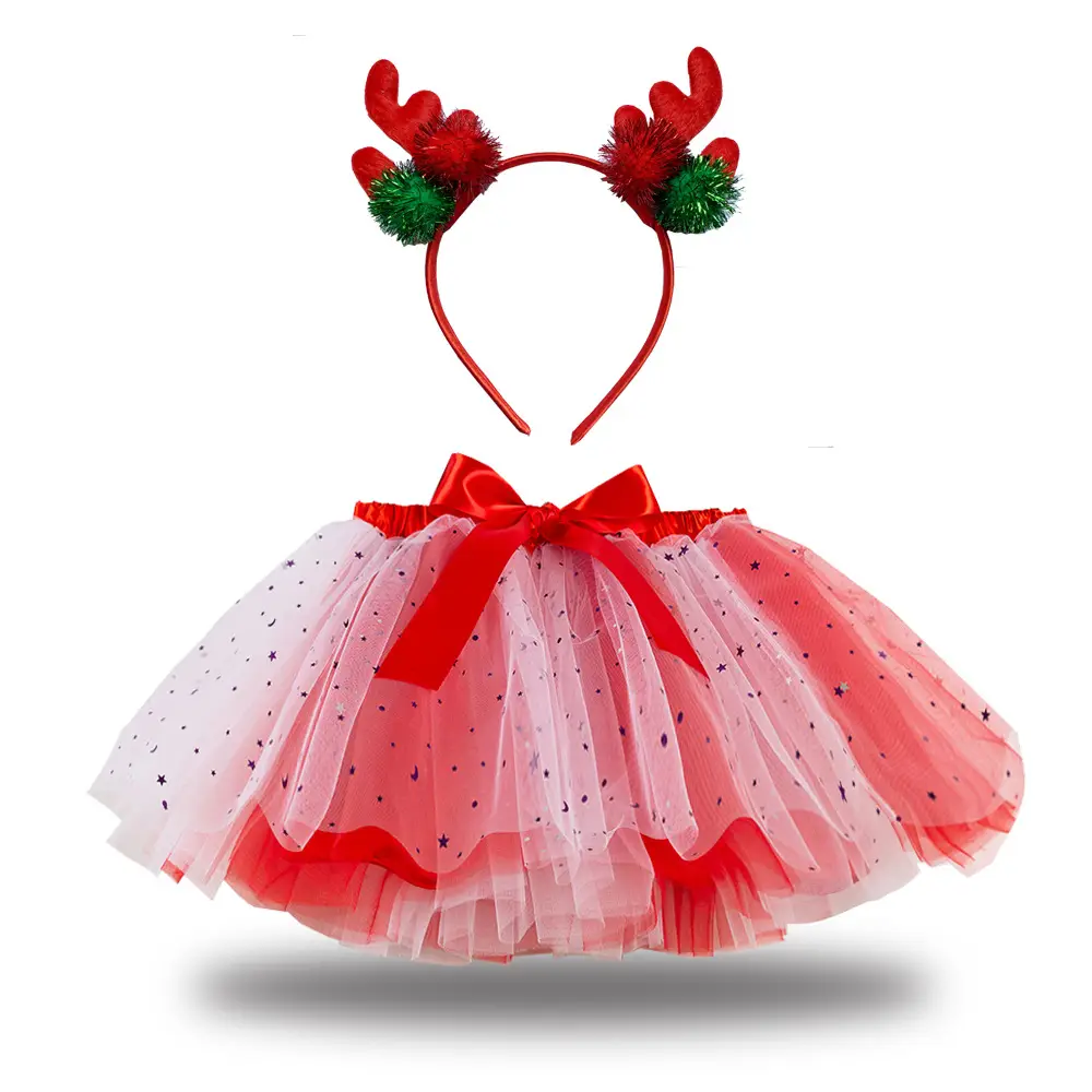 Unicorn Hair Dress for Girls with Sequins & Bow - Image 11