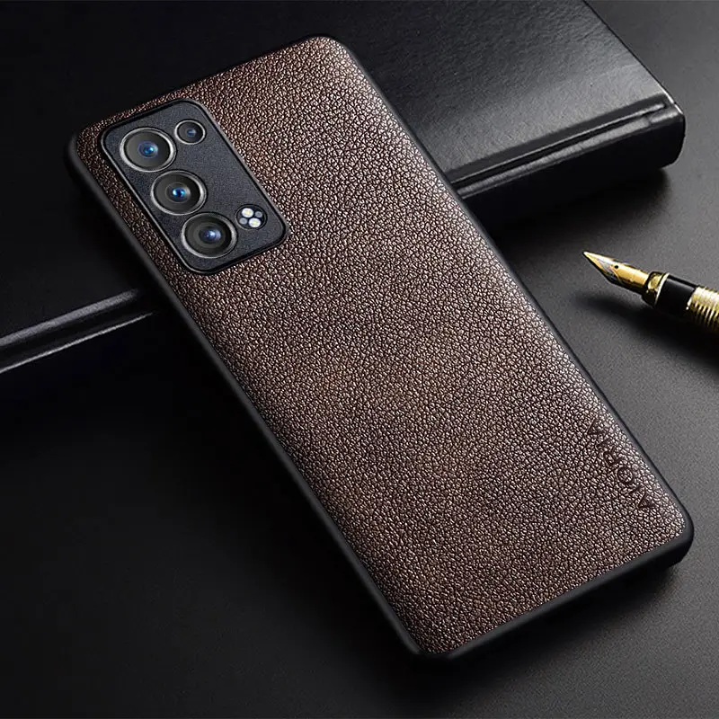 Small Litchi Pattern Phone Case for OPPO Reno 7-5G - Image 8