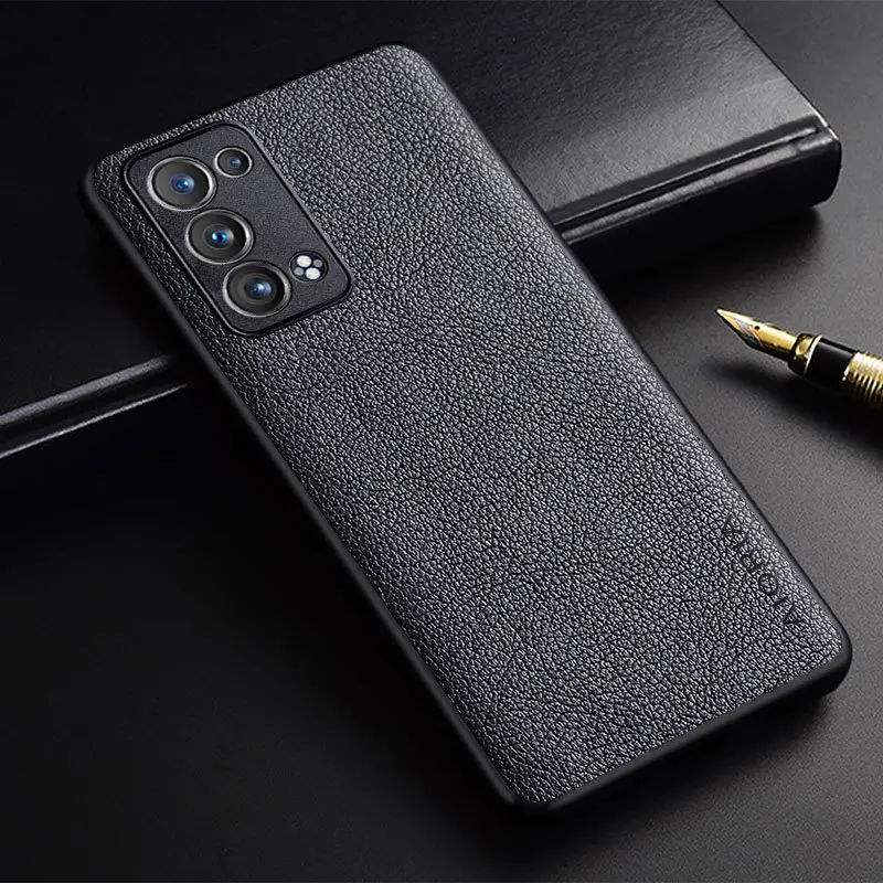 Small Litchi Pattern Phone Case for OPPO Reno 7-5G - Image 3