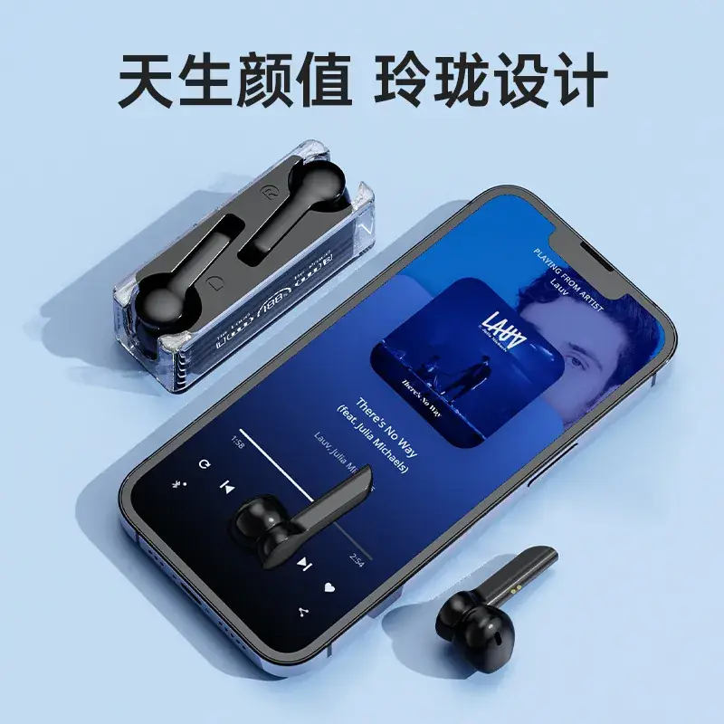 Wireless Bluetooth Headset with Battery Display & TWS Design — feature 14
