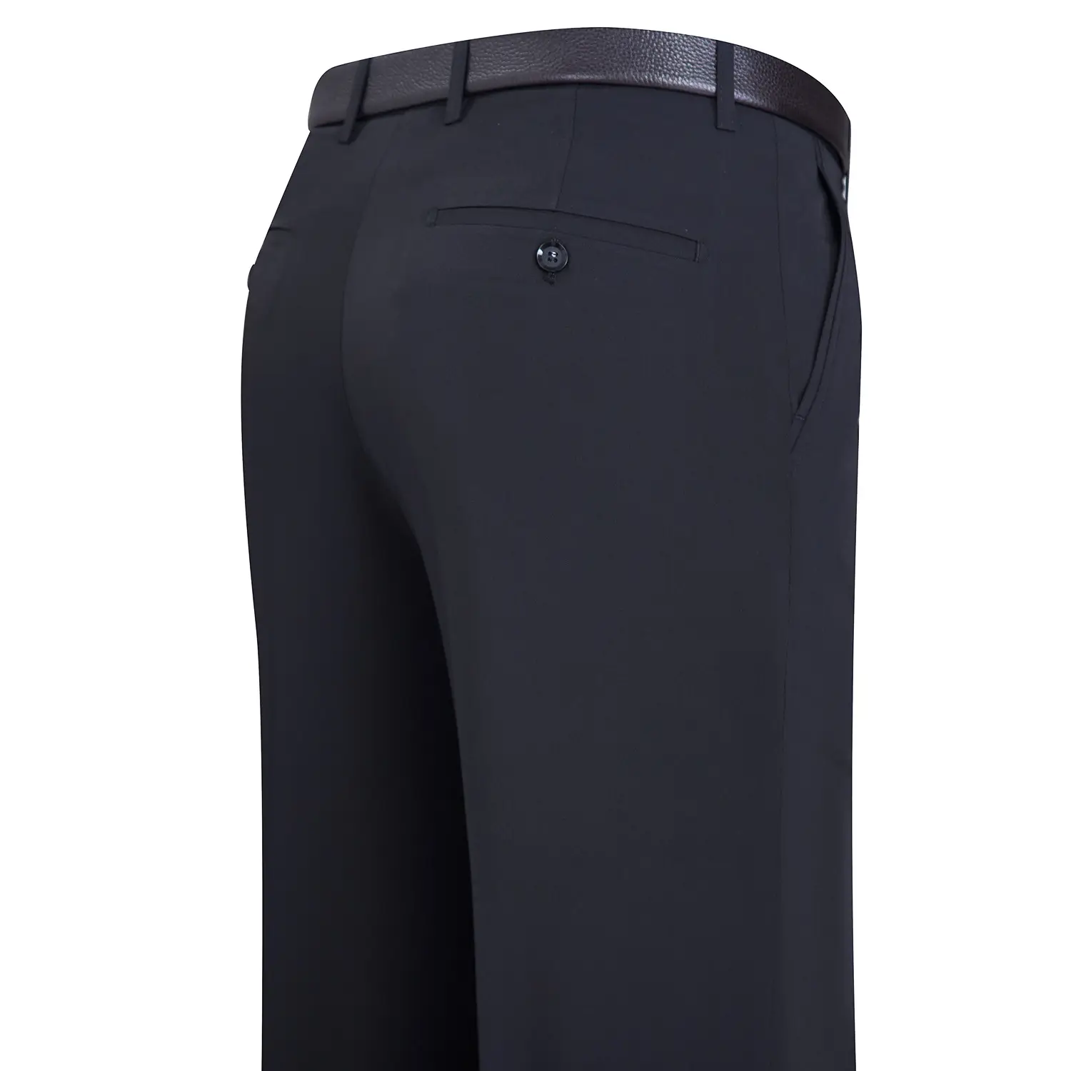 Summer Thin Mulberry Silk Western Pants Men Straight Non-Ironing - Image 23