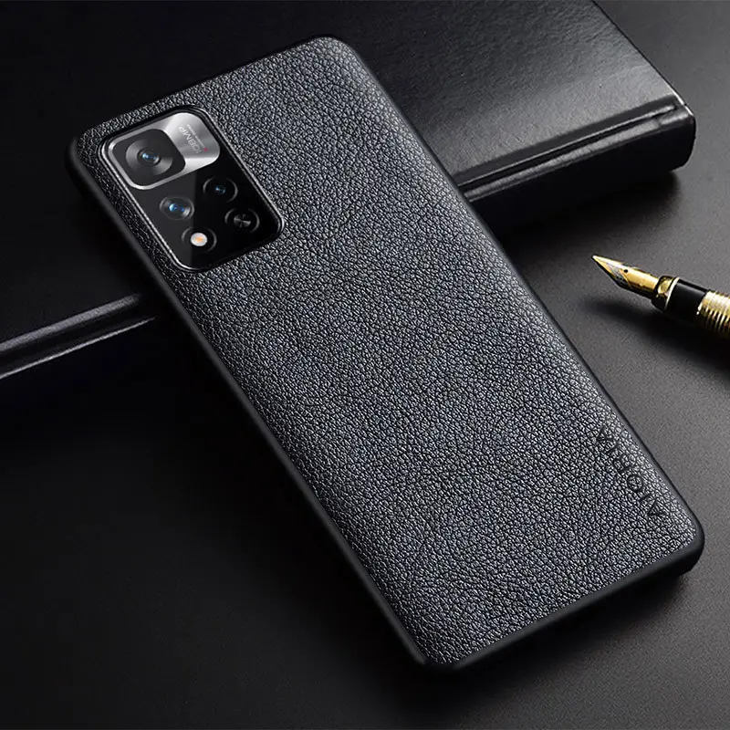 Xiaomi Redmi Note 11 Pro Mobile Phone Case with Small Lychee Pattern - Image 3