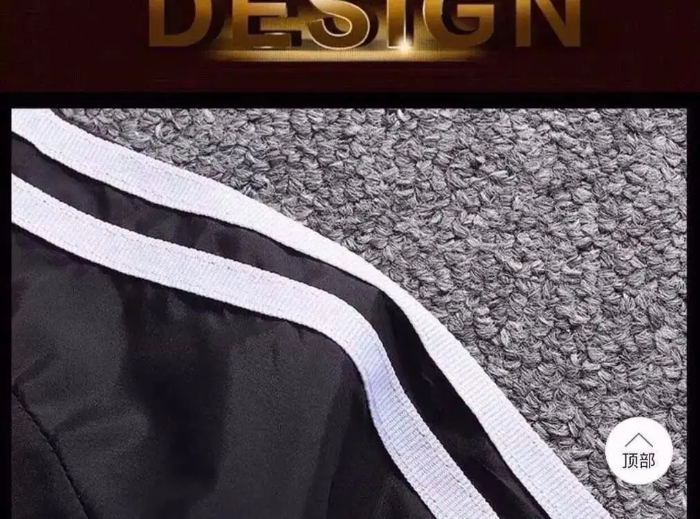 Men Women Running Track Suit Black Zip Hood Sweatpants — feature 4