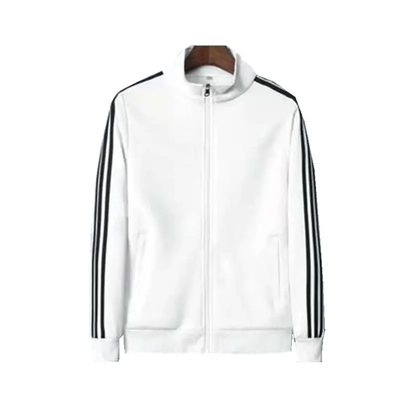 Men Women Running Track Suit Black Zip Hood Sweatpants