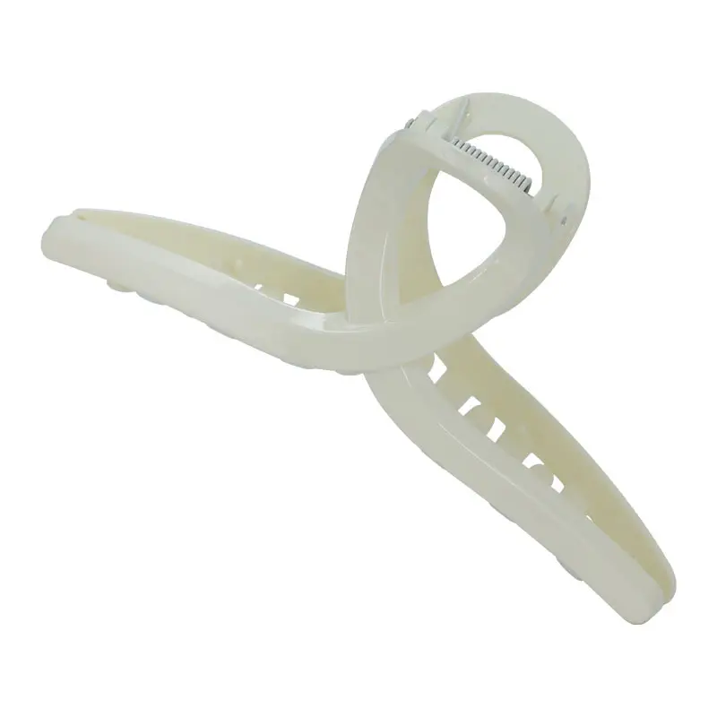 Black Cross Clip for Hairpin 13cm Large