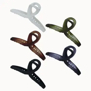 Black Cross Clip for Hairpin 13cm Large — feature 1