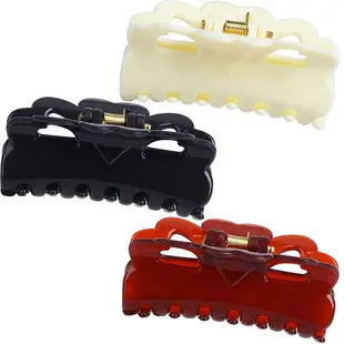Black Cross Clip for Hairpin 13cm Large — feature 7