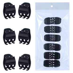 Black Cross Clip for Hairpin 13cm Large — feature 8